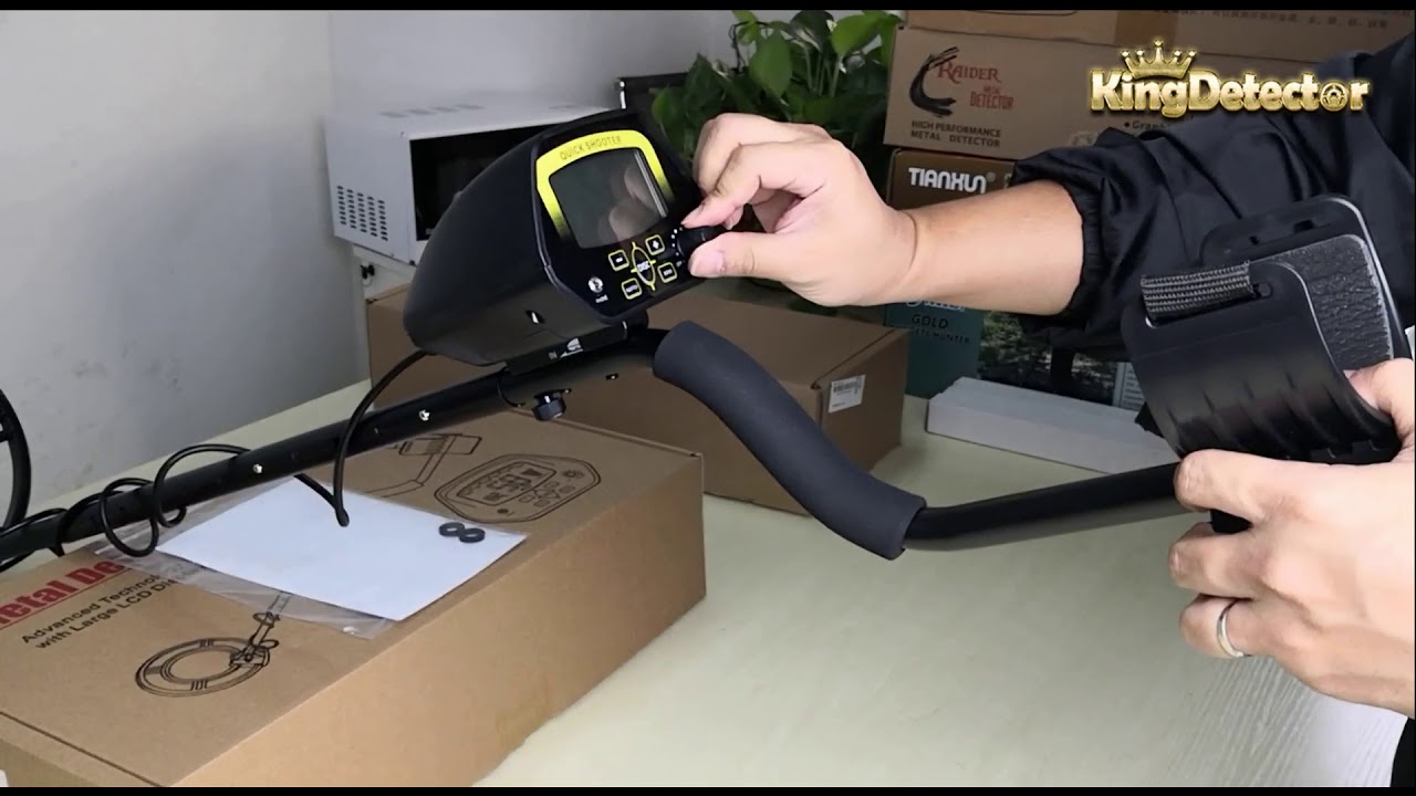 A Video for MD-3030 metal detector, Assembling, Adjusting & Air Test