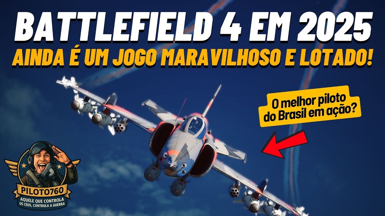 BATTLEFIELD 4 em 2025 Vale Muito a Pena! O jogo é Maravilhoso e Lotado de Jogadores