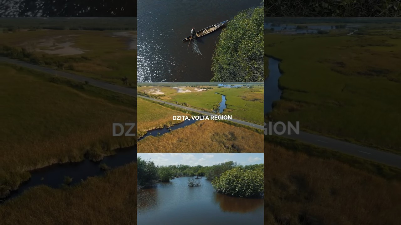 The hidden gem of Volta Region, Ghana #droneguy #travel #dronephotography