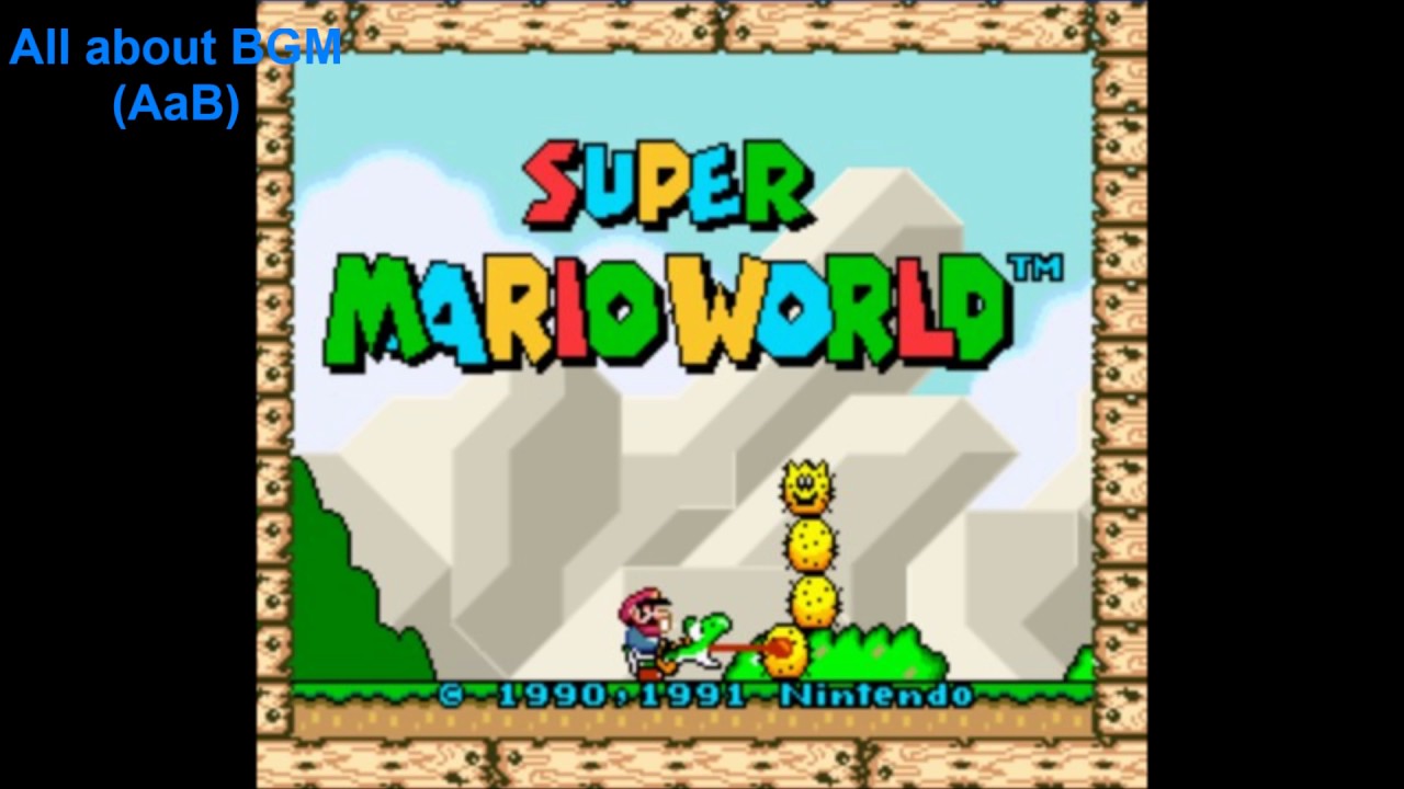 슈퍼마리오 월드 BGM - 엔딩 // Super mario world BGM - Ending