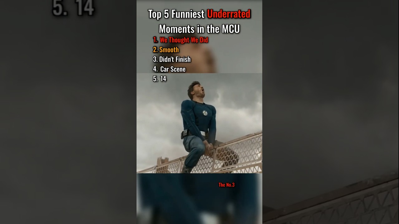 Top 5 Funniest Underrated Moments in the MCU. 😭