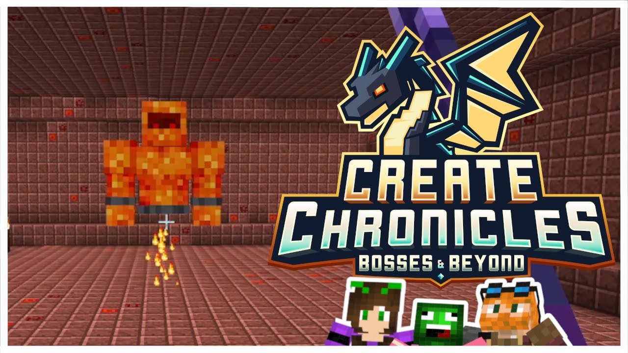 FIRST TIME IN THE AETHER!!! Create Chronicles Bosses & Beyond Modpack!