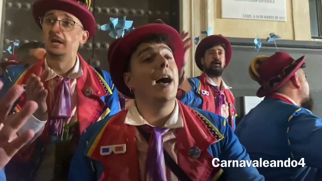 Comparsa Los peliculeros (Pasodoble El tiempo es un tesoro) - Carnaval 2023