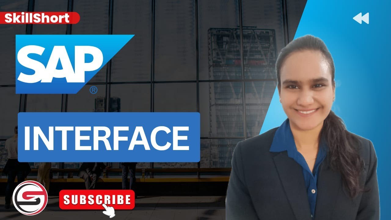 Lecture 1 SAP Interface | SAP FICO Consultant | SAP FICO End User  @ISkillShort