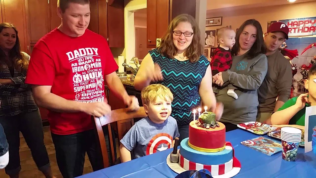 Happy 3rd birthday Hunter
