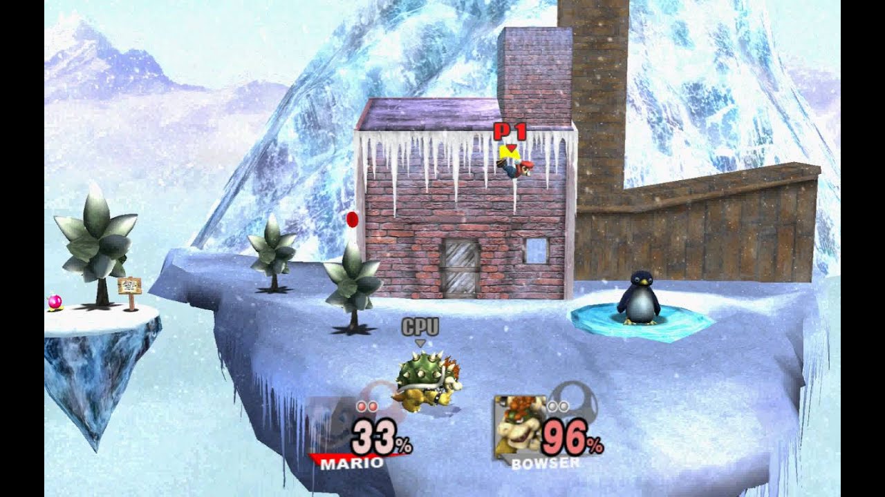 SSBB hacks: SMBZ Mario Moveset V4