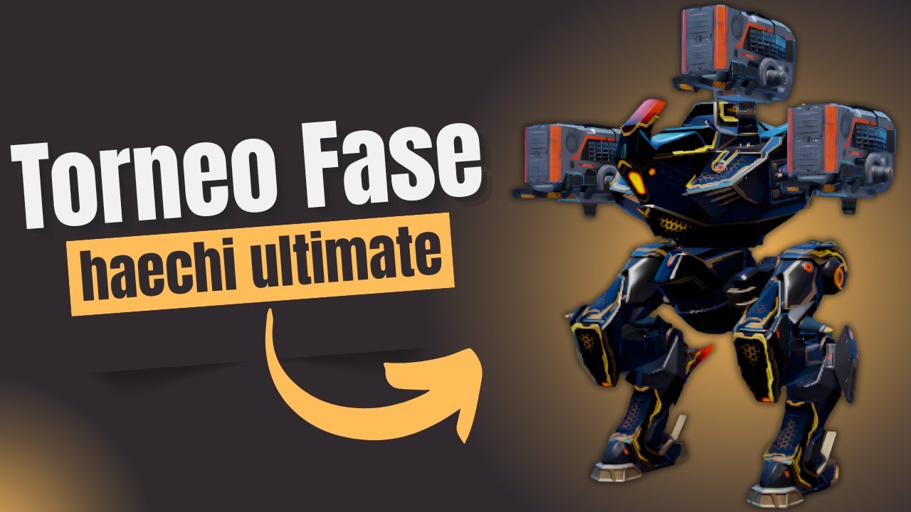 TORNEO FASE 1/4 ULTIMATE HAECHI QUIEN LO LOGRARA?  🔥 🔥#warrobots