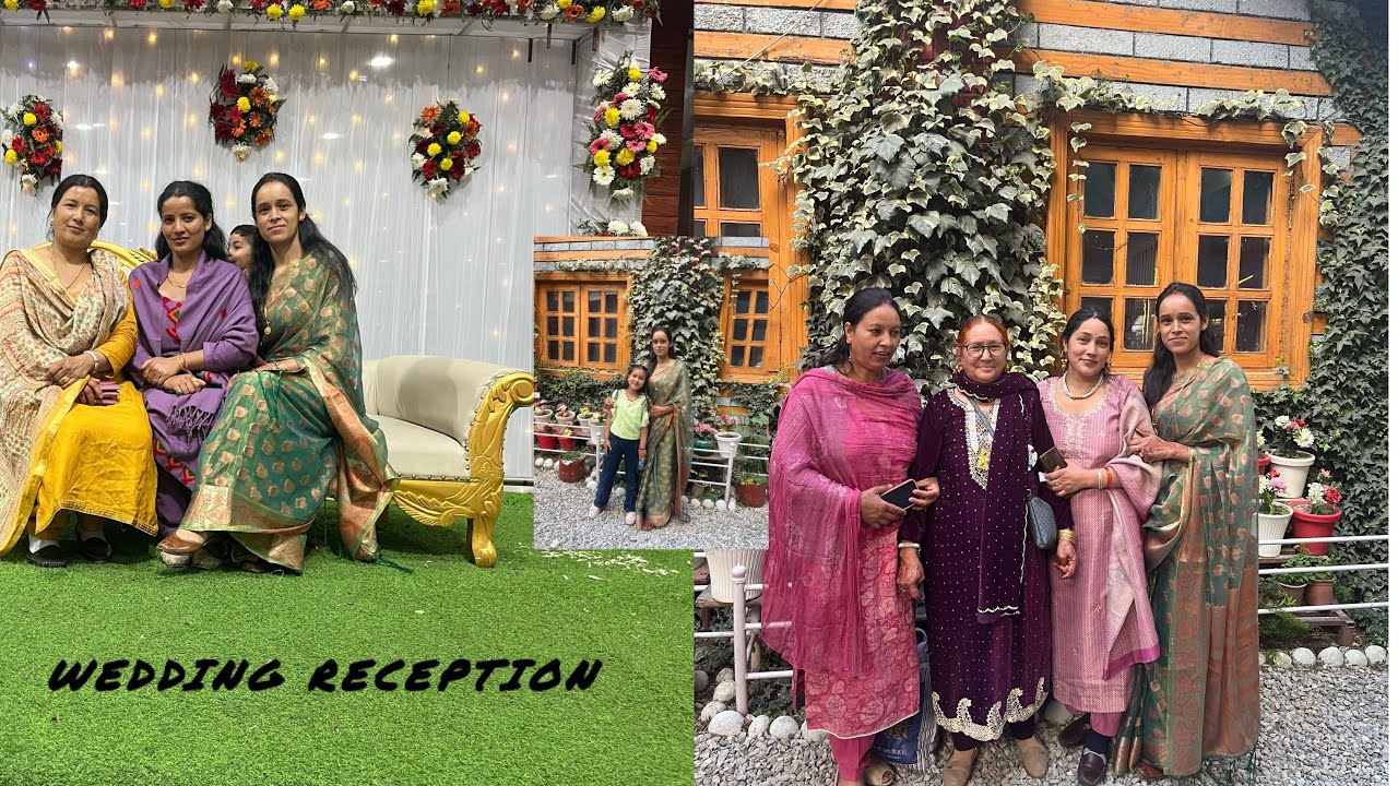 Wedding Reception 🌸💐Himani Sharma🌸💐