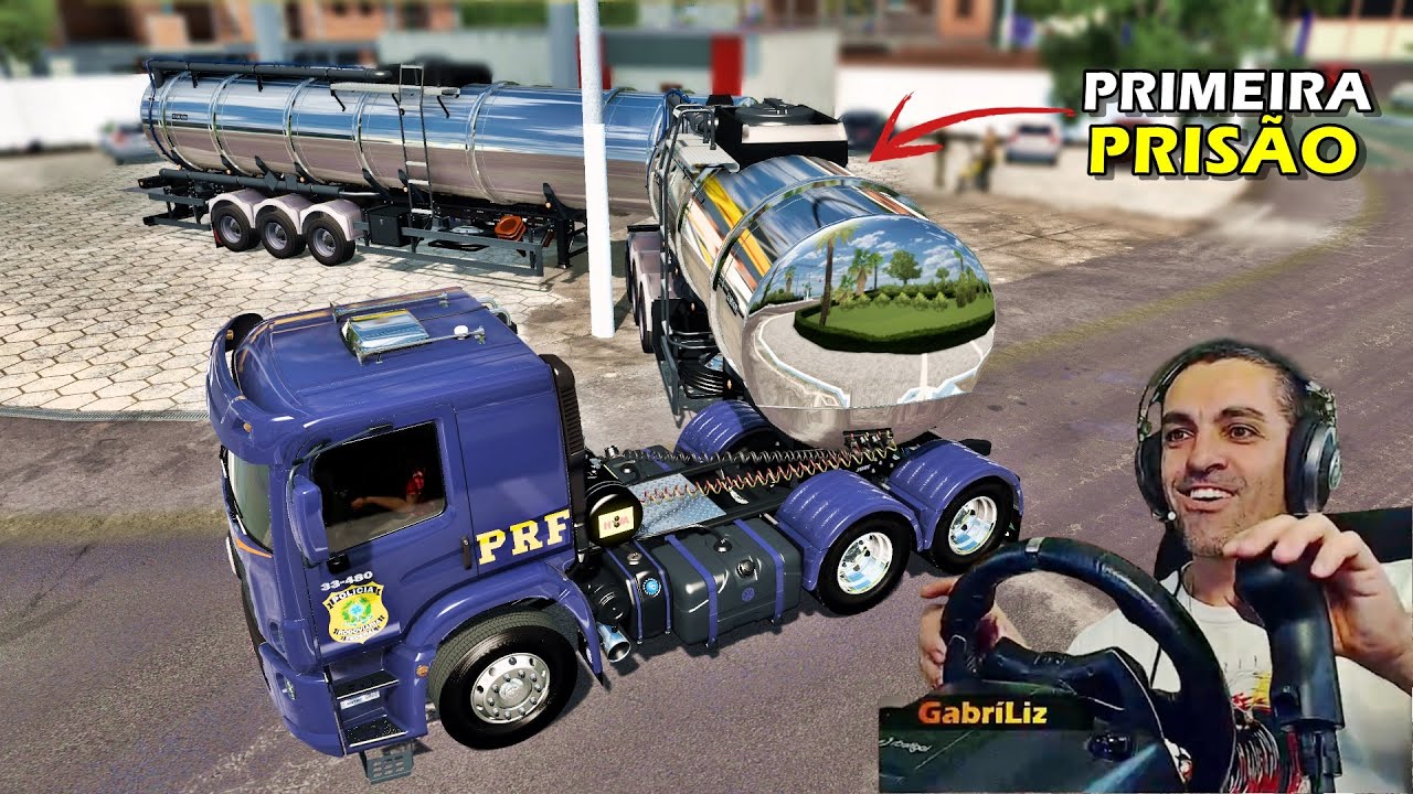 O NOVO CAMINHÃO DA PRF TÁ BRABO DEMAIS - Vida de Caminhoneiro 284 - Euro Truck Simulator 2