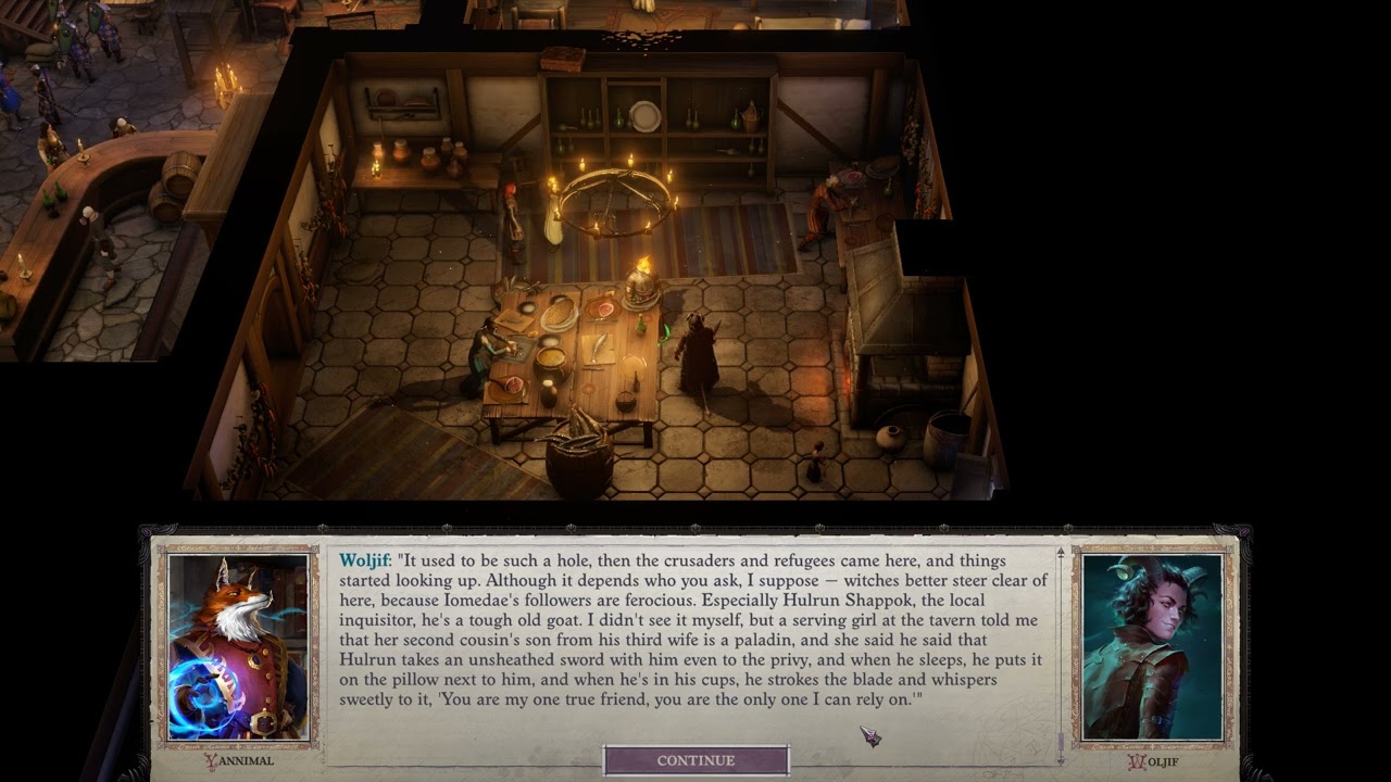 Pathfinder: Wrath of the Righteous - Getting to know Woljif
