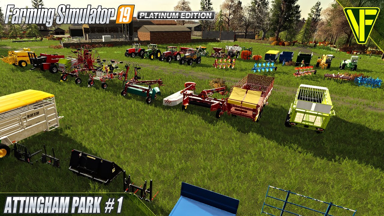 Setting Up My New Farm! | Attingham Park | FS19 Roleplay