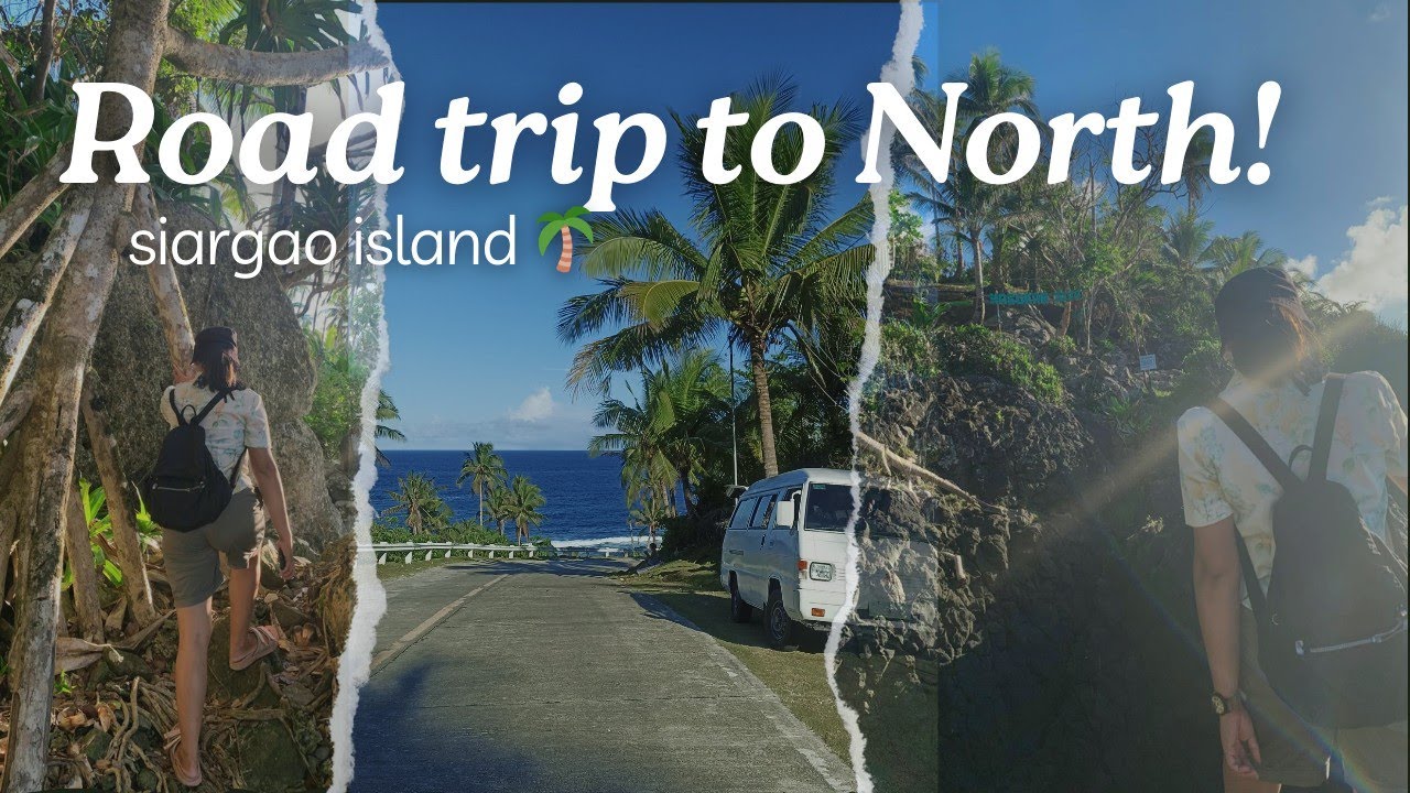 A quick road trip to North Siargao! Hagukan Dive 🪨🌊 Tangbo | April's Whatnot