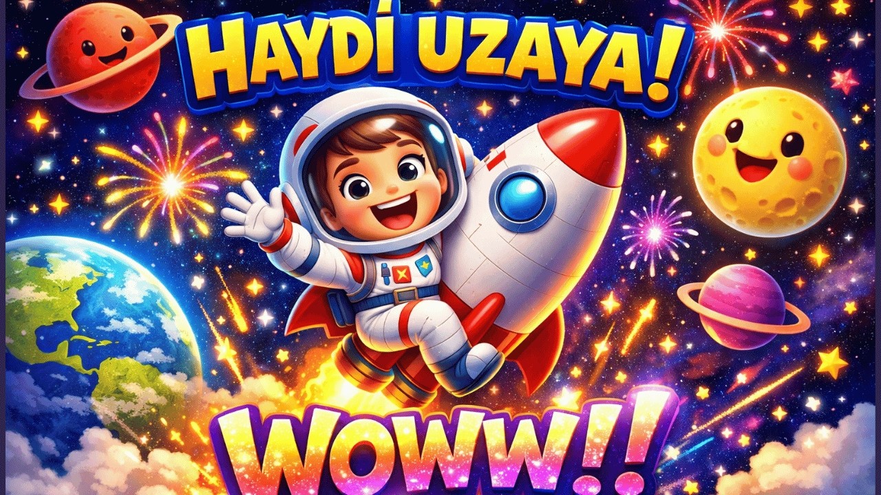 Meslekler Serisi 4 | 🚀 Astronot | Education Song for Kids