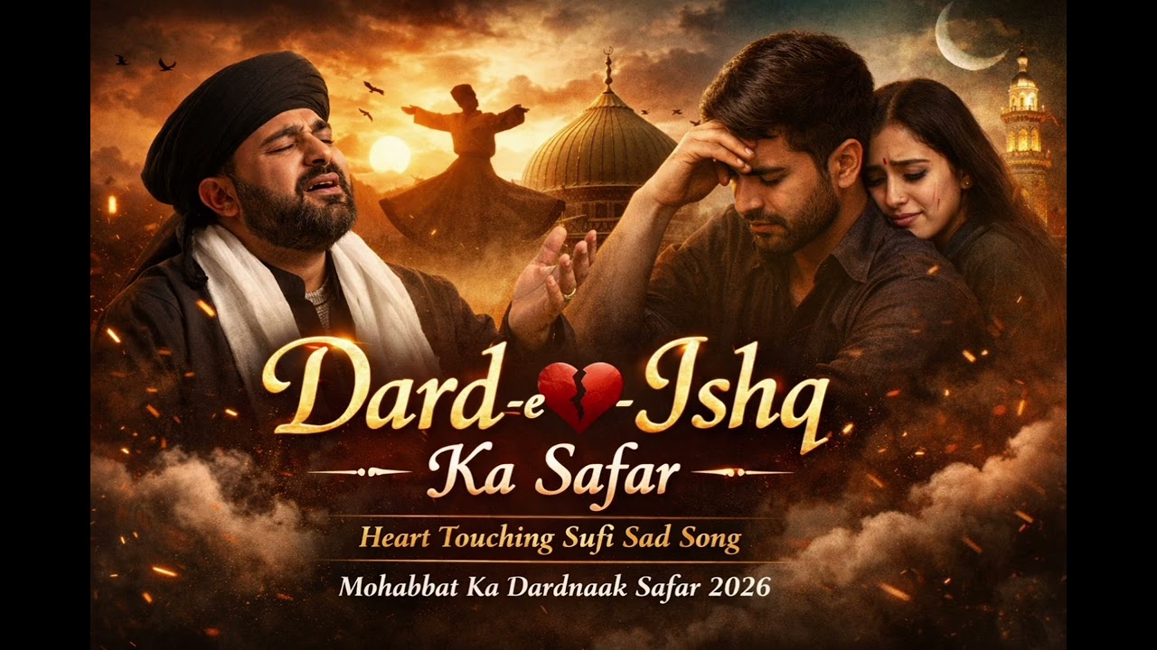 Dard-e-Ishq Ka Safar | Heart Touching Sufi Sad Song | Mohabbat Ka Dardnaak Safar 2026