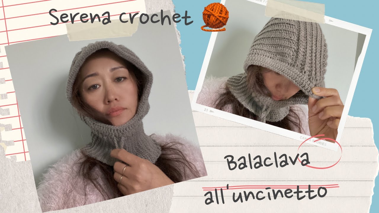 2022 Articolo di moda invernale!!!  &ldquo;Balaclava&rdquo; all&rsquo;uncinetto 🧶