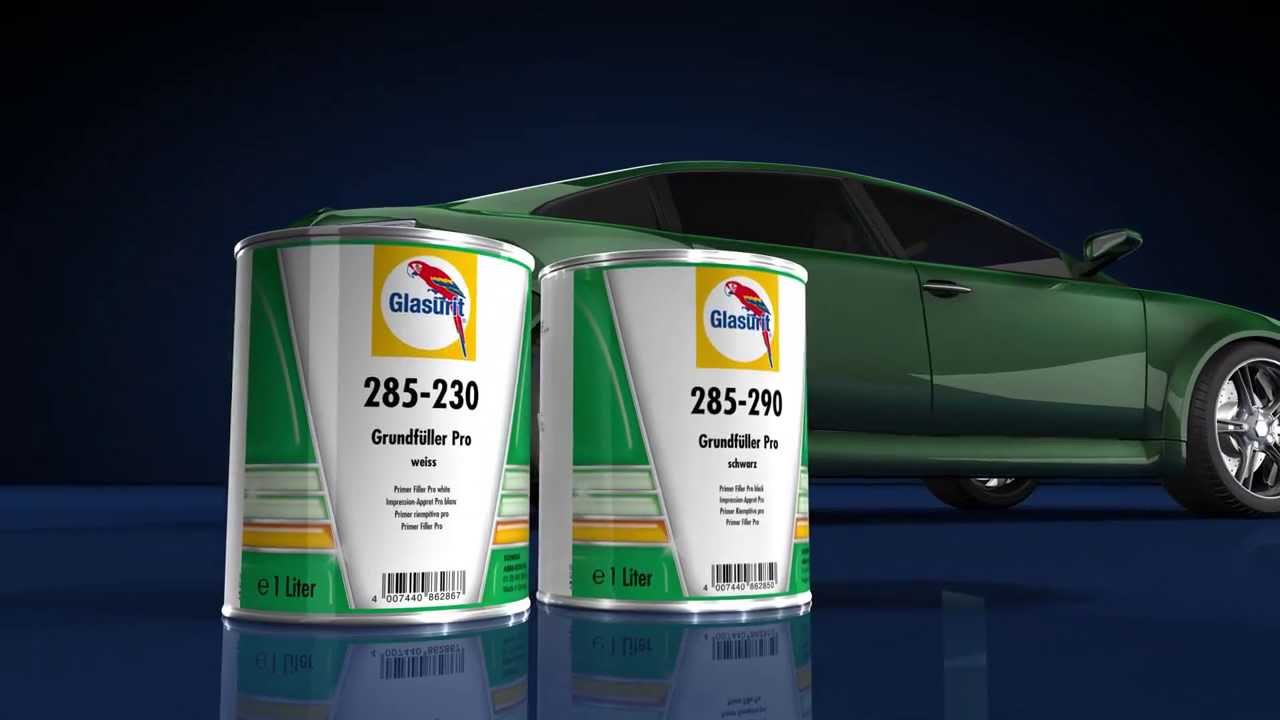 Glasurit 285-230 and 285-290 Primer Filler Pro - ENGLISH
