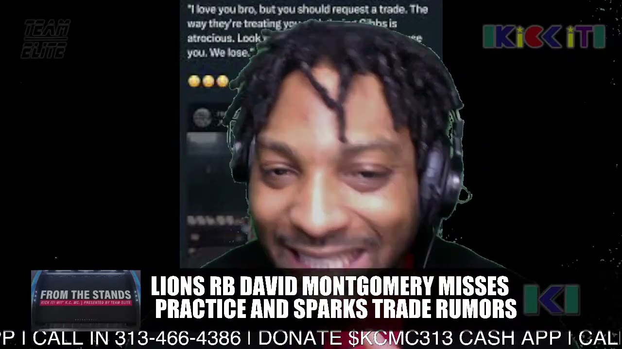 David Montgomery Signals He Wants A Trade From Detroit Lions