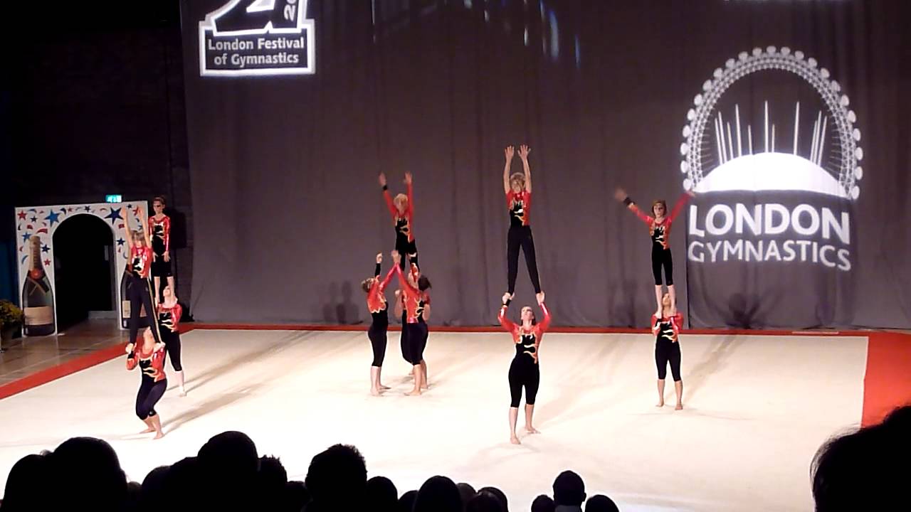 Croydon Acro London Festival of gymnastics 16/10/11