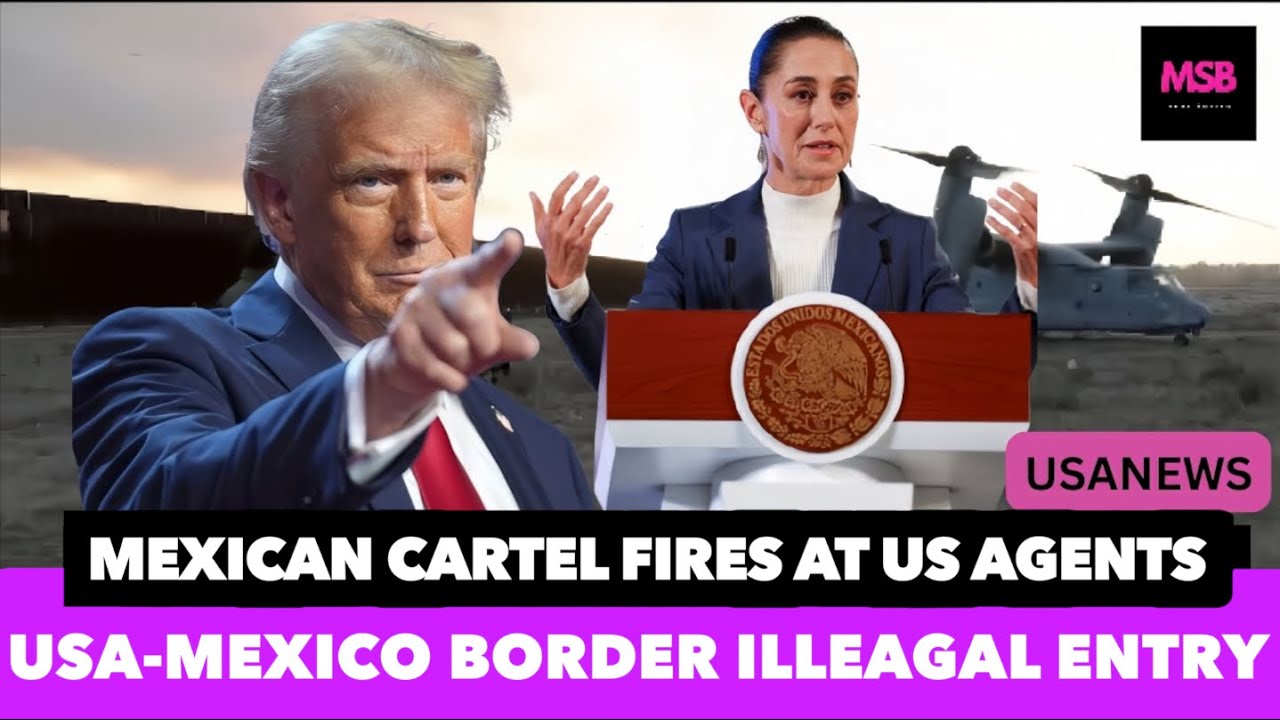 🚨BREAKING NEWS🚨USA - Mexico ILLEAGAL Entry & Border Open Firing 