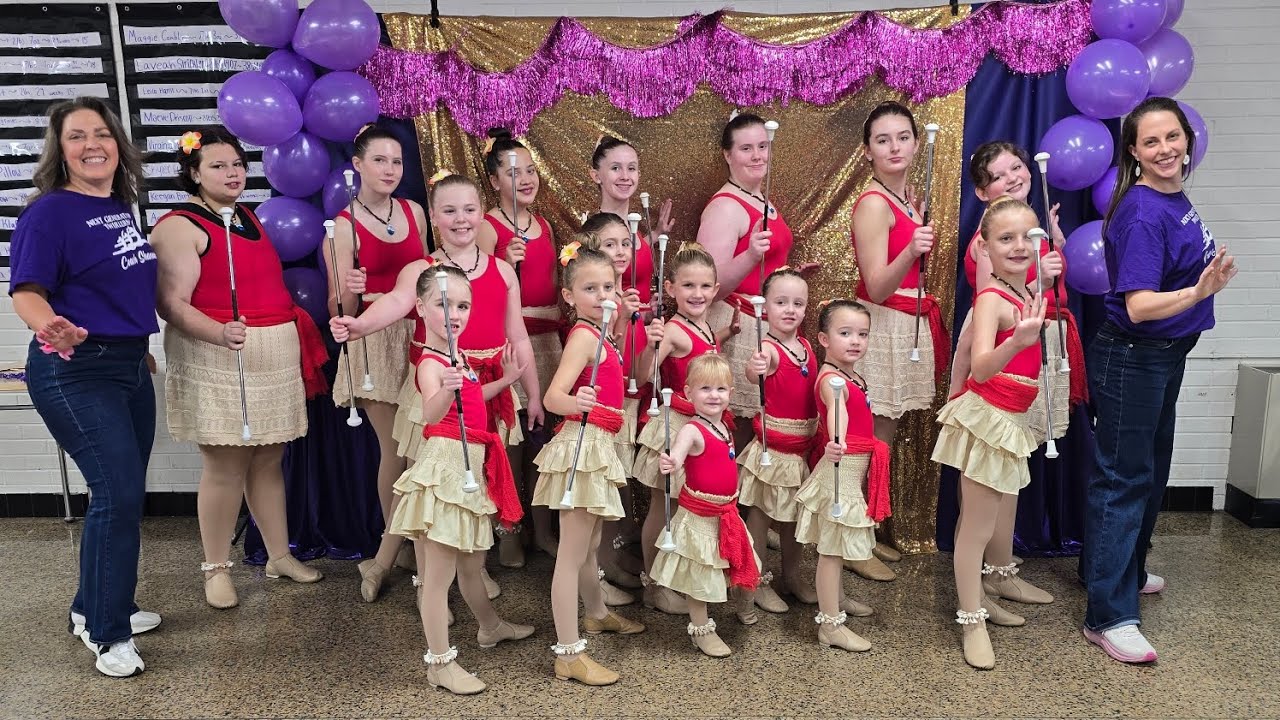 Next Generation Twirlers presents Beyond from Moana 2 at Play for Preemies, Fluvanna v. Northside