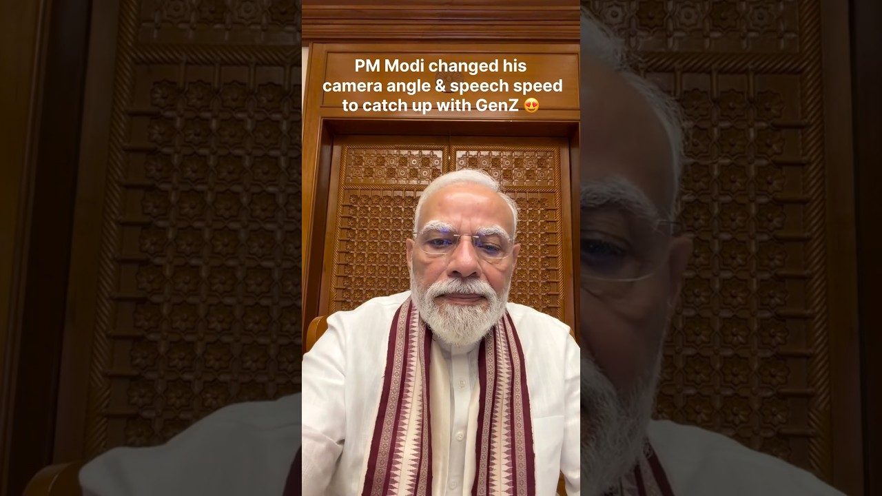 Now&hellip; Gen-Alpha 😂 #genz #modi #pmmodi #viralvideo