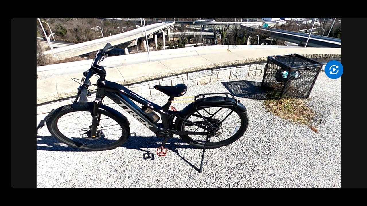 Trek Powerfly FS9 Equipped ebike ride in Druid Hill Park, part 2