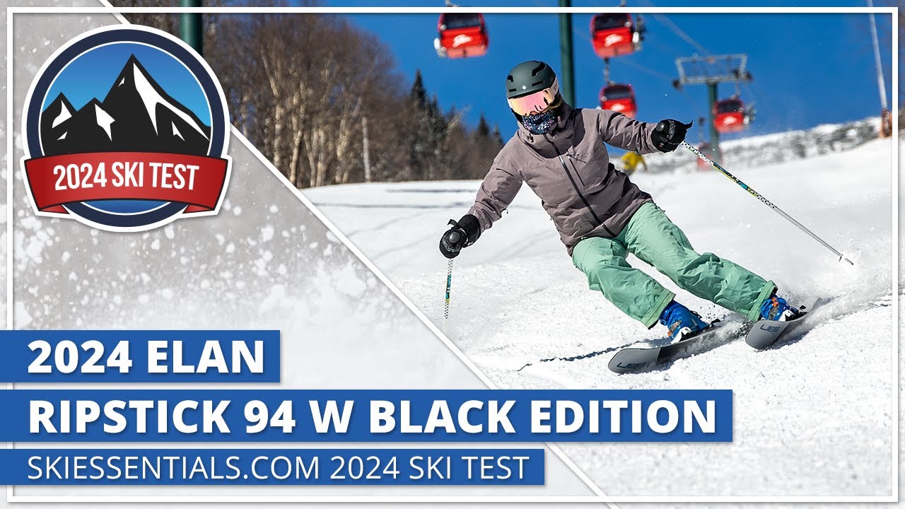 2024 Elan Ripstick 94 W Black Edition - SkiEssentials.com Ski Test