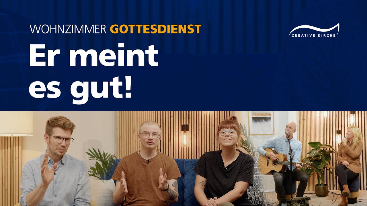 Gott hat Freude und Glück für uns | Wohnzimmer Gottesdienst