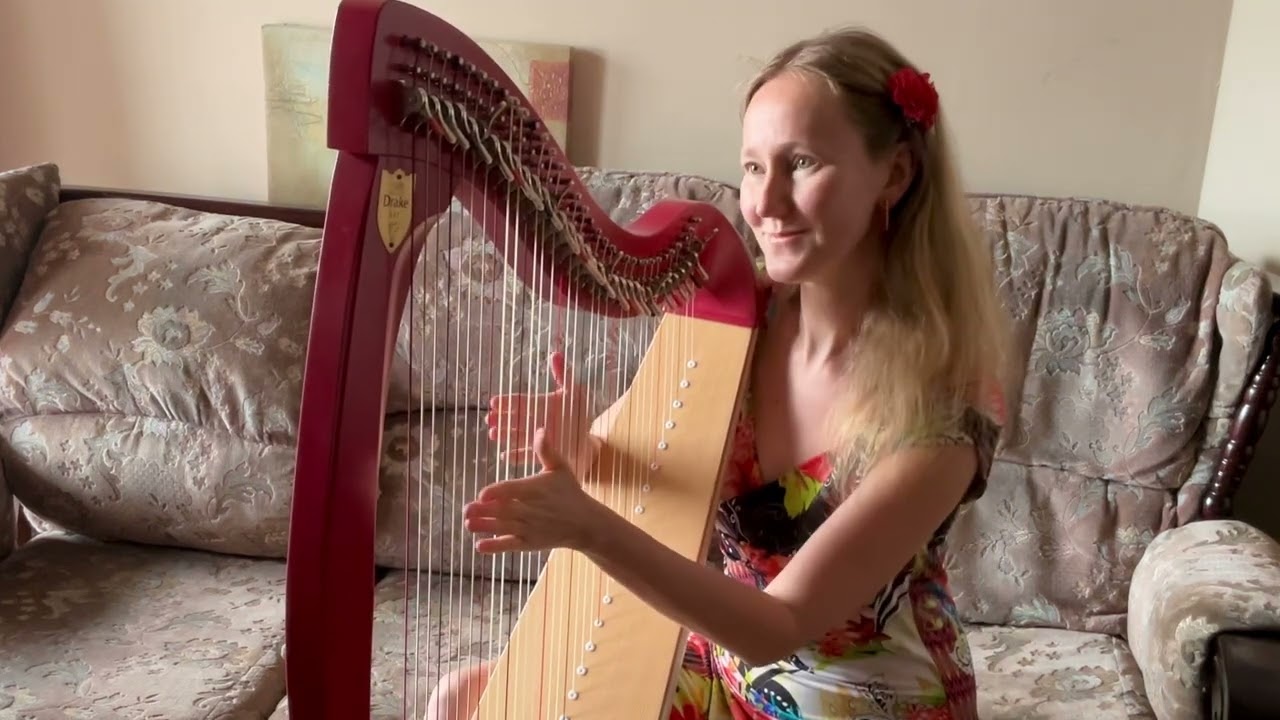 Happy Easter - Foggy Dew on harp
