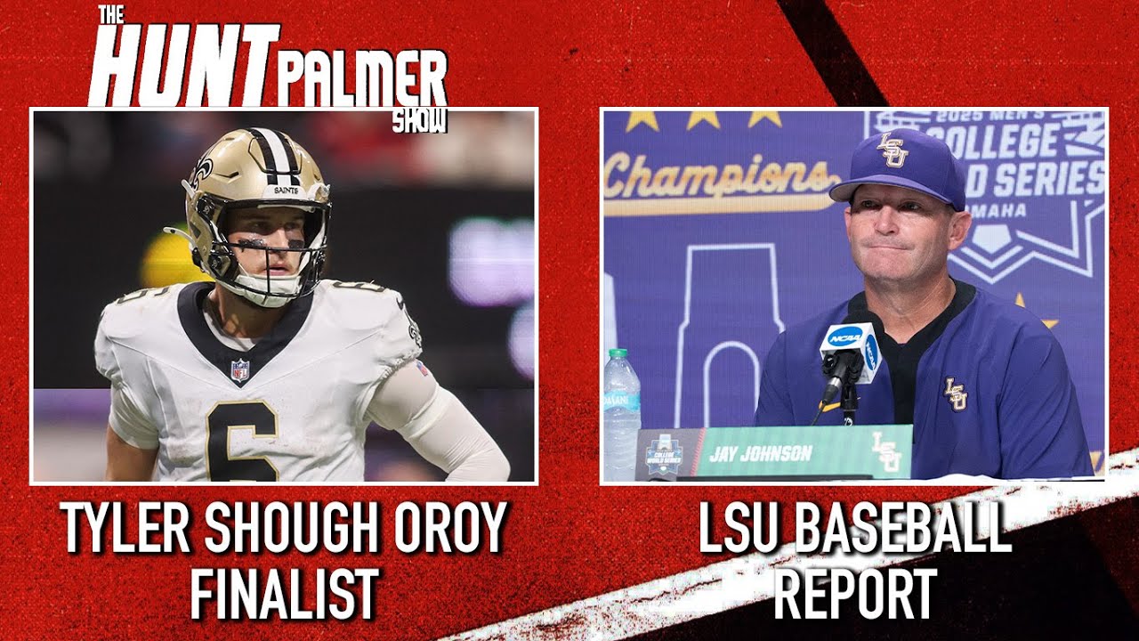 Tyler Shough OROY Finalist | LSU Baseball Report | The Hunt Palmer Show