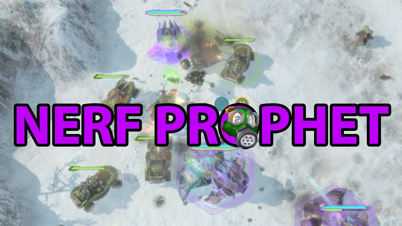 Halo Wars (1v1) The Prophet is Unstoppable
