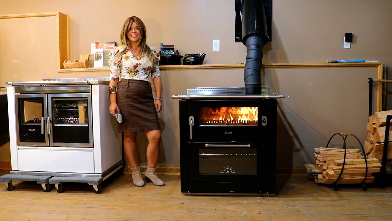 Rizzoli ML80 Cook Stove - First Burn Using Cord Wood