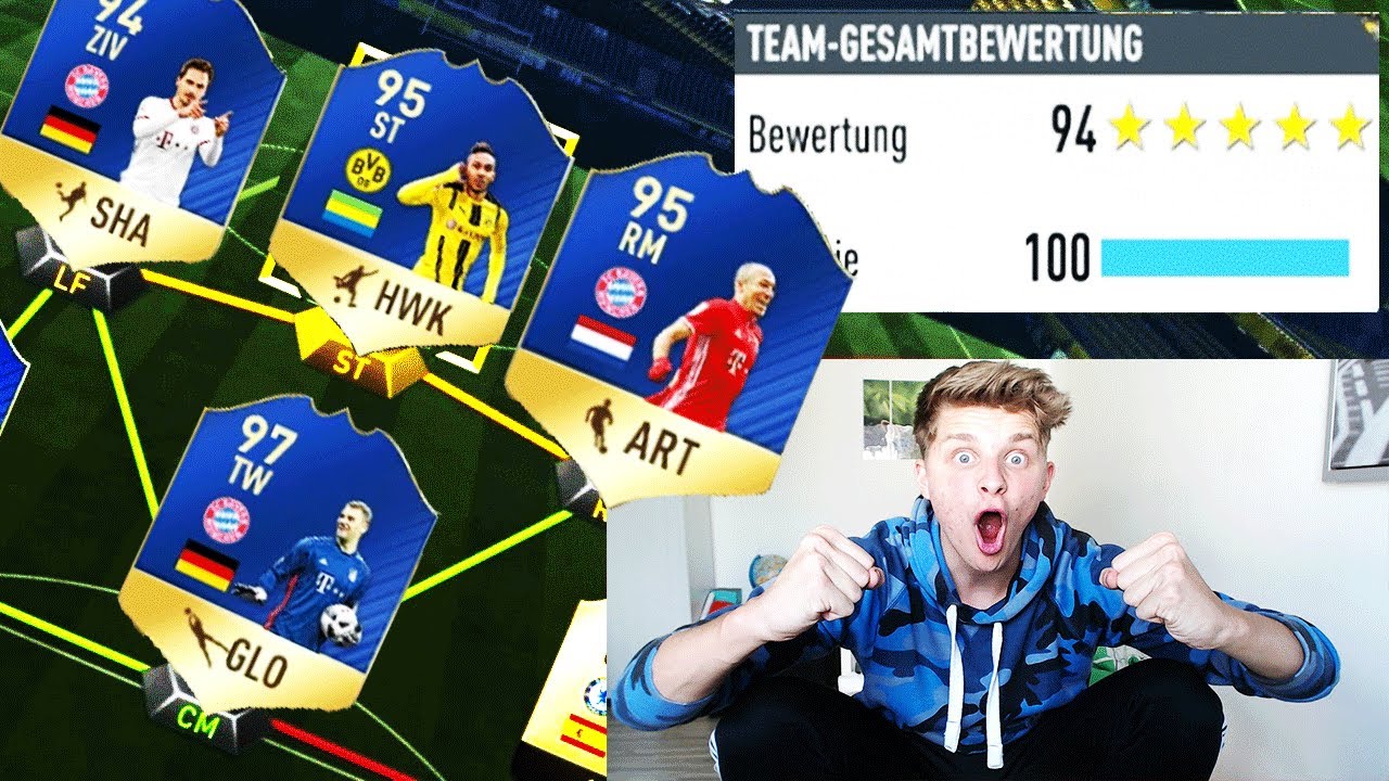 OMG! 194 RATED TOTS FUT DRAFT CHALLENGE!! ⚽⛔️😝 - FIFA 17 ULTIMATE TEAM (DEUTSCH)