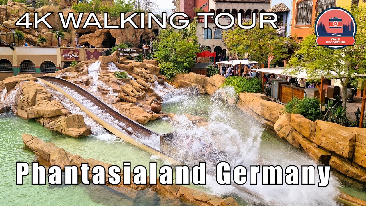 Phantasialand Walking Tour 4K 2026 - Taron, FLY, Black Mamba Walkthrough