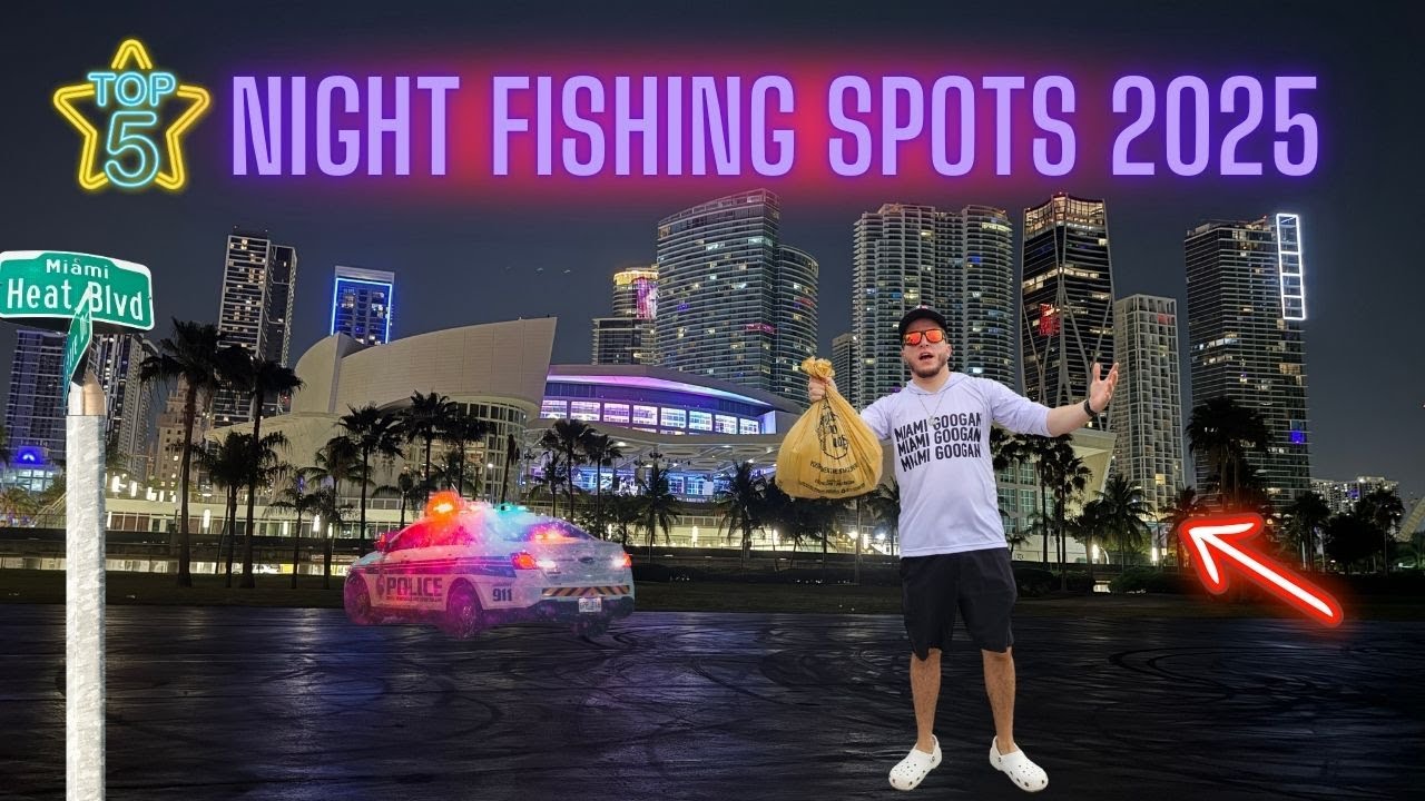 Miami's TOP Night Fishing Spots Revealed
