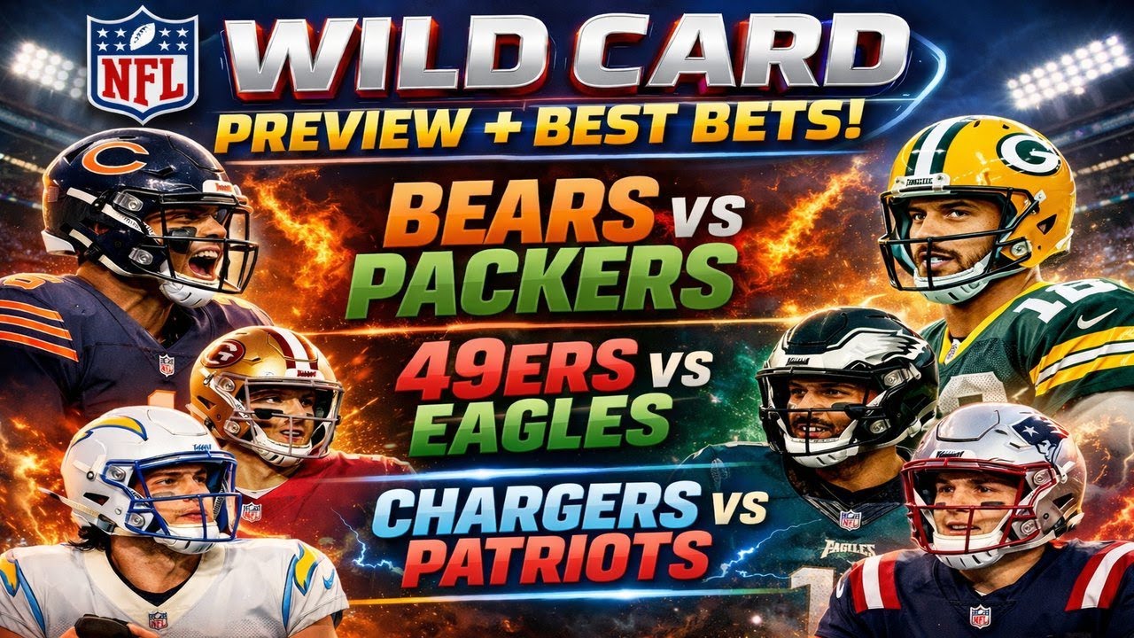 Fade the Noise Ep. 34: NFL Wild Card Preview &Best Bets | Bears vs Packers, 49ers vs Eagles, AFC War