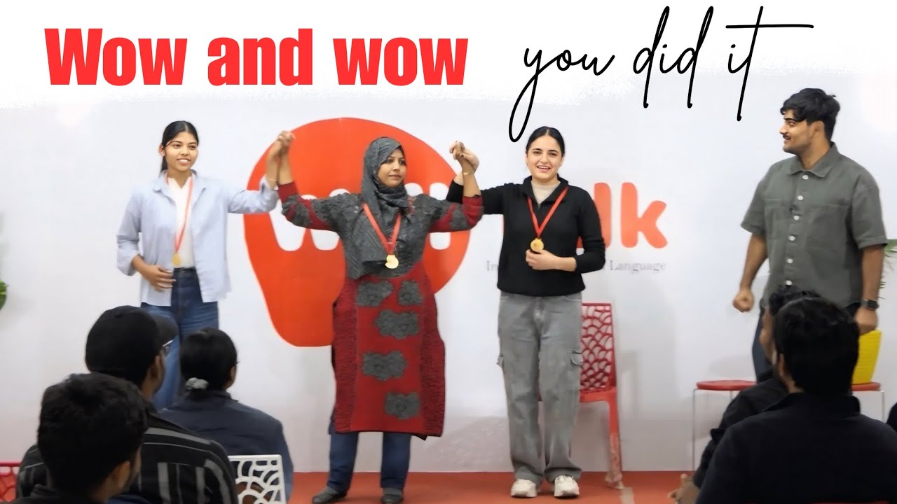 Wow and wow the greatest Expressional Public speakers | Public speaking training at WellTalk 