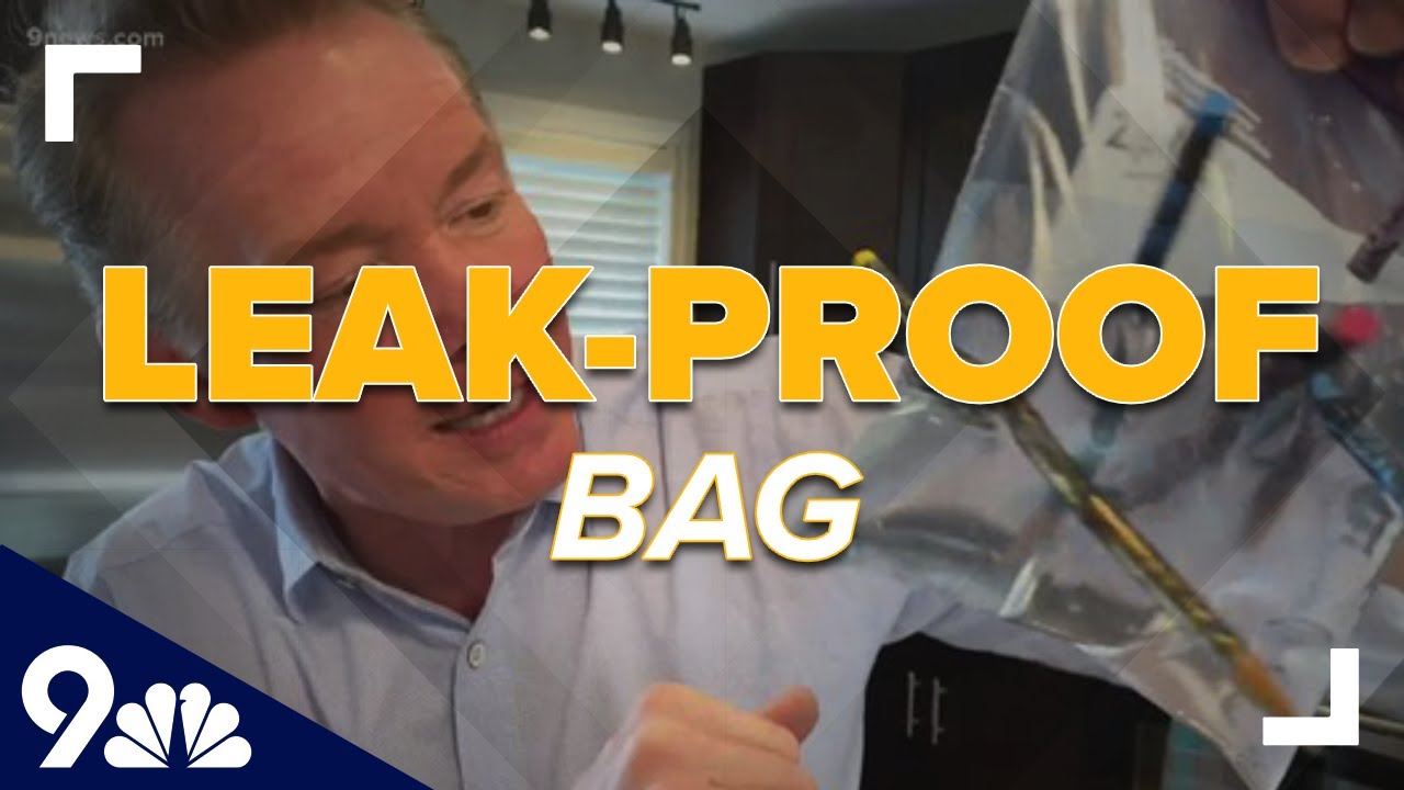 Science minute: How to make a leak-proof bag