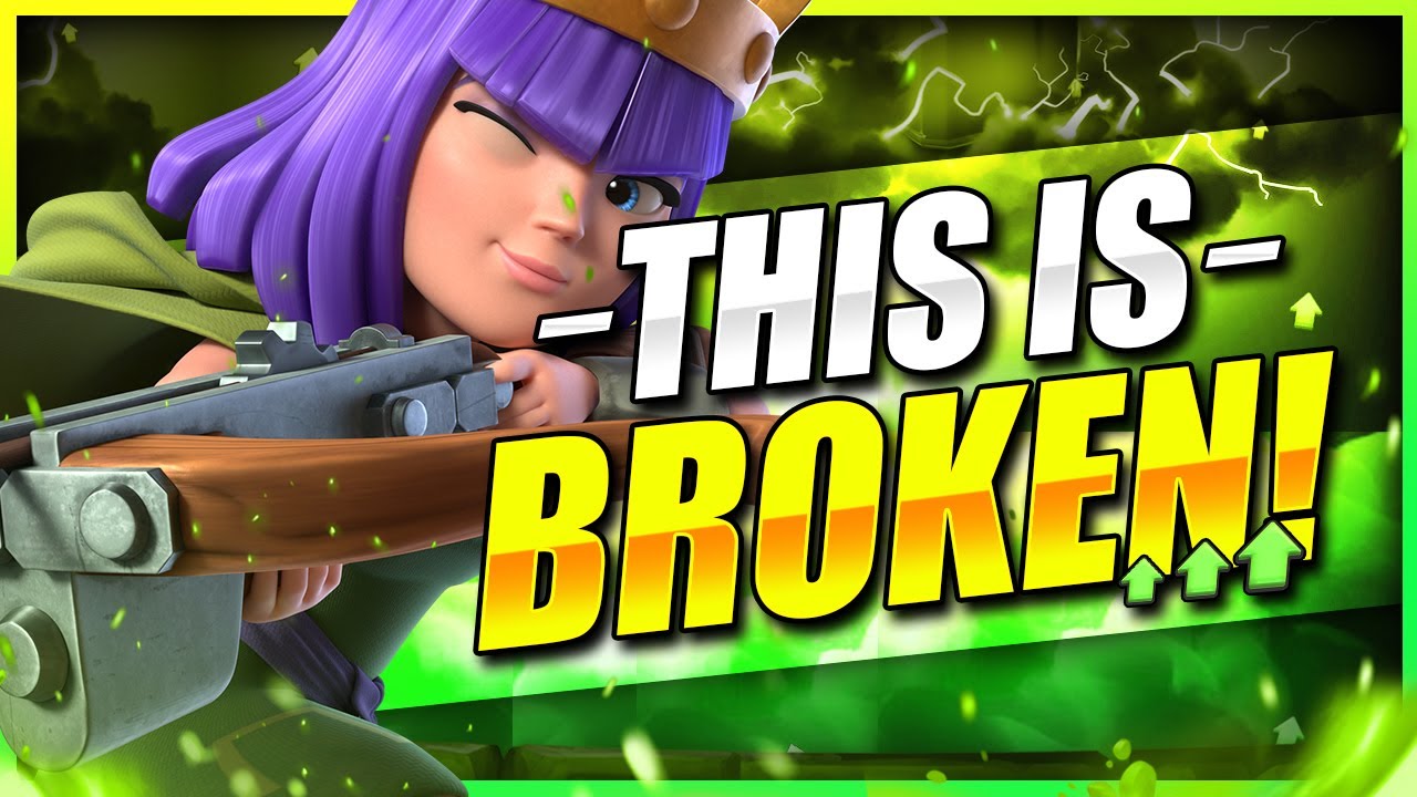 КОЛОДА №1 КОРОЛЕВЫ ЛУЧНИЦ В CLASH ROYALE!! (ЭТА КАРТА СЛОМАНА!!) 😱