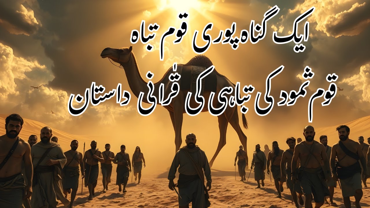 Allah Ne Qaum e Samood Ko Kyun Tabah Kiya? | قوم ثمود کا عبرت ناک انجام | Quran Stories I Urdu Bayan