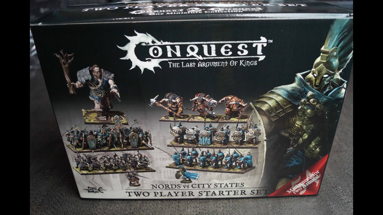 Review/Unboxing - Starter 2 joueurs - Nords/City states Conquest - Maxi R&ecirc;ves