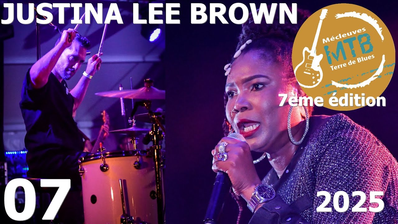 JUSTINA LEE BROWN - Mr Bizibizi (Mécleuves Terre de Blues)