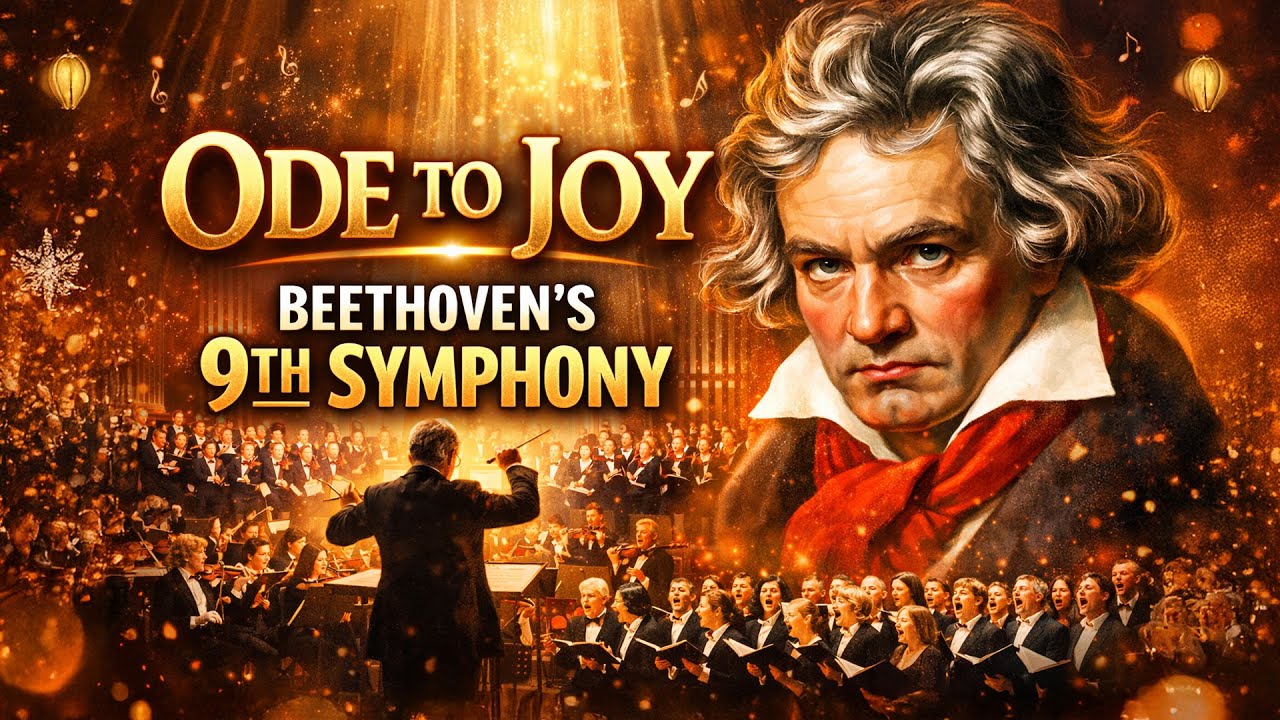 Ode to Joy 🎵 | Beethoven’s Symphony No. 9 – Legendary Final Movement