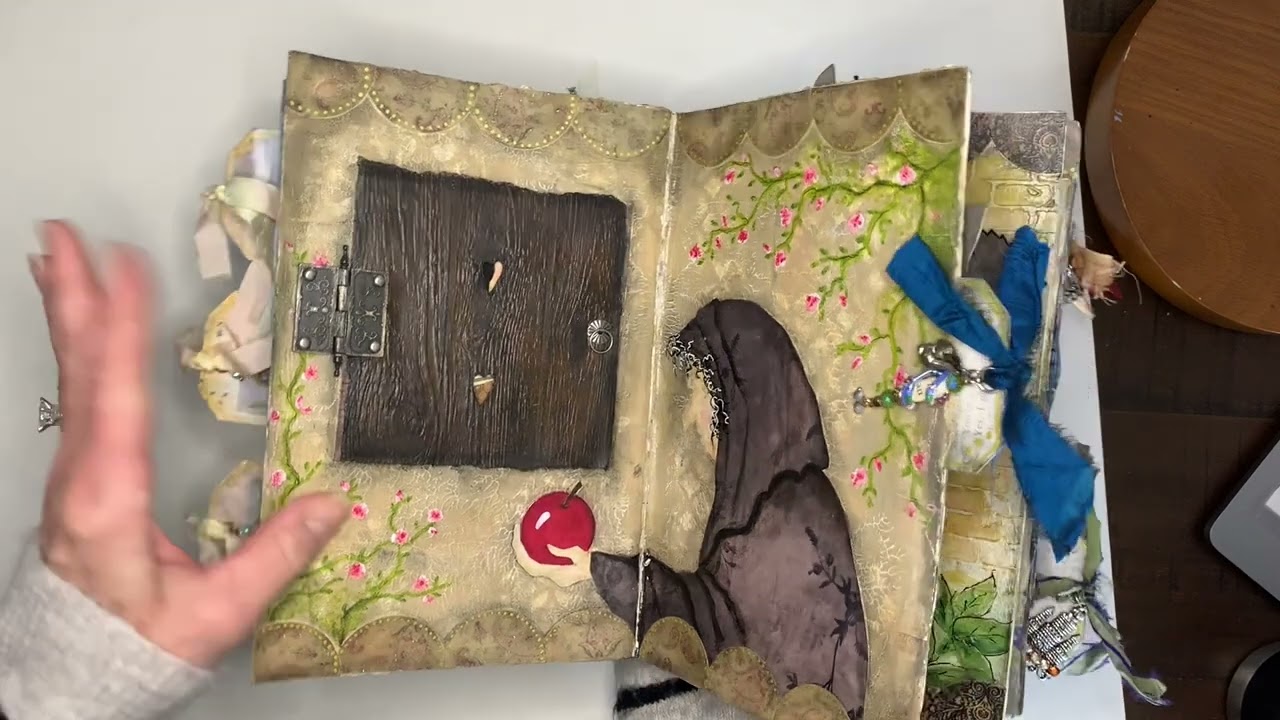 Once Upon A Time altered book   HD 1080p