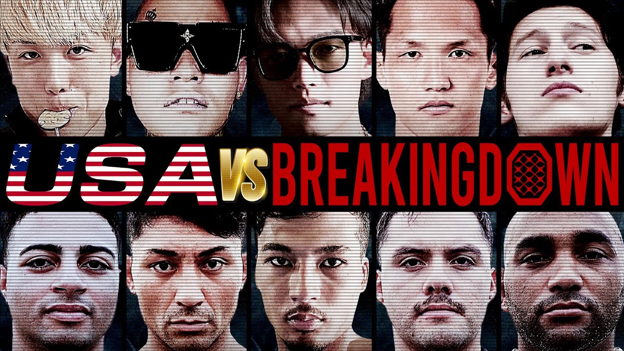 アメリカ合衆国 vs ブレイキングダウン対抗戦 全5試合総集編【BreakingDown13】