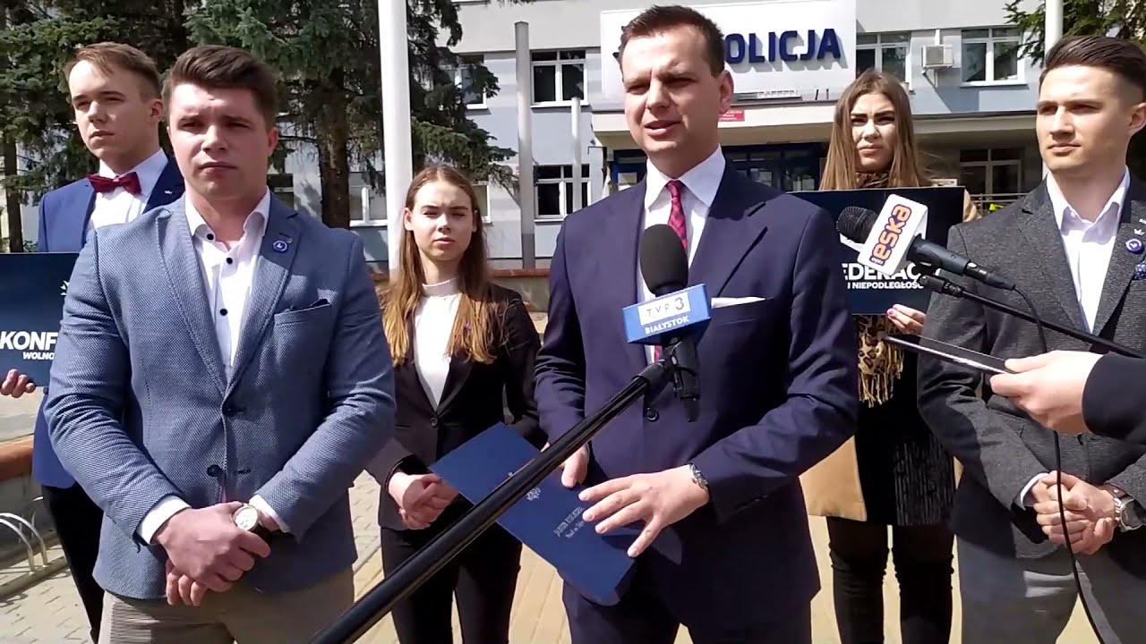Jakub Kulesza interweniuje w komendzie w Białymstoku!