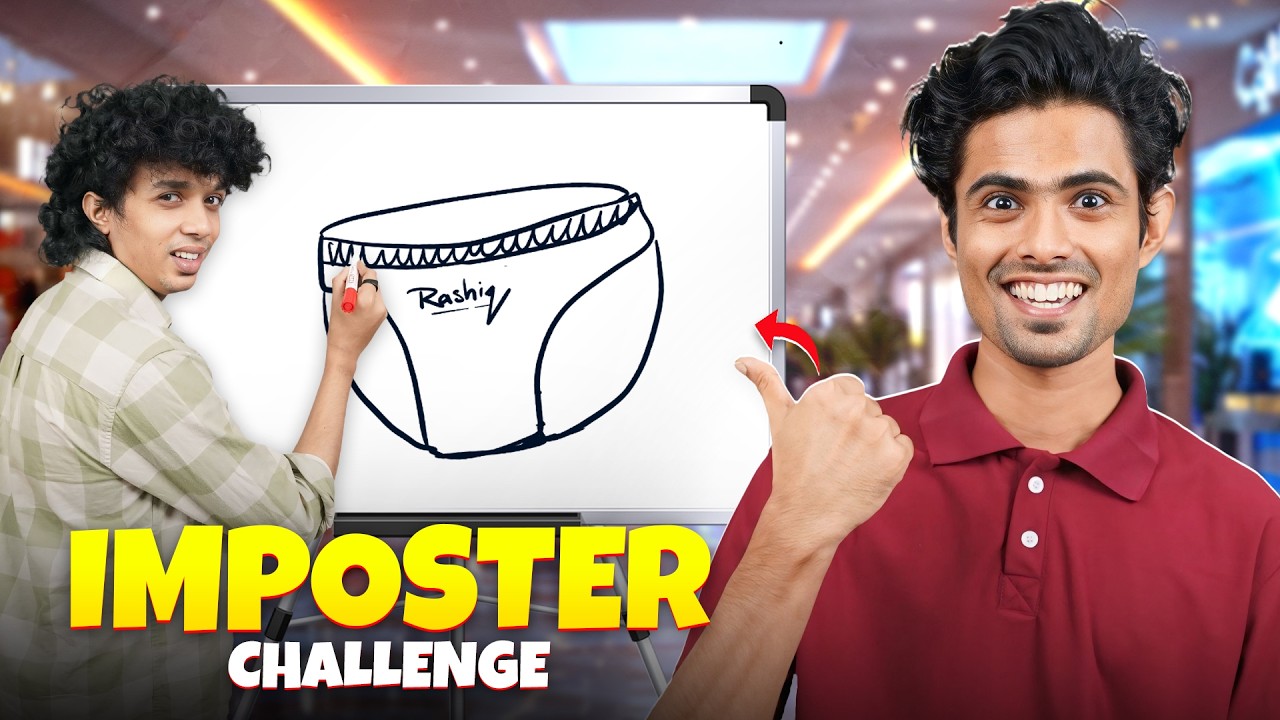 IMPOSTER DRAWING CHALLENGE 🤩 Who Is Imposter ? 🤔