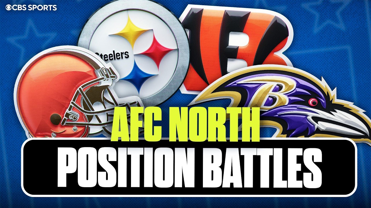 Top position battles to watch in AFC North training camps