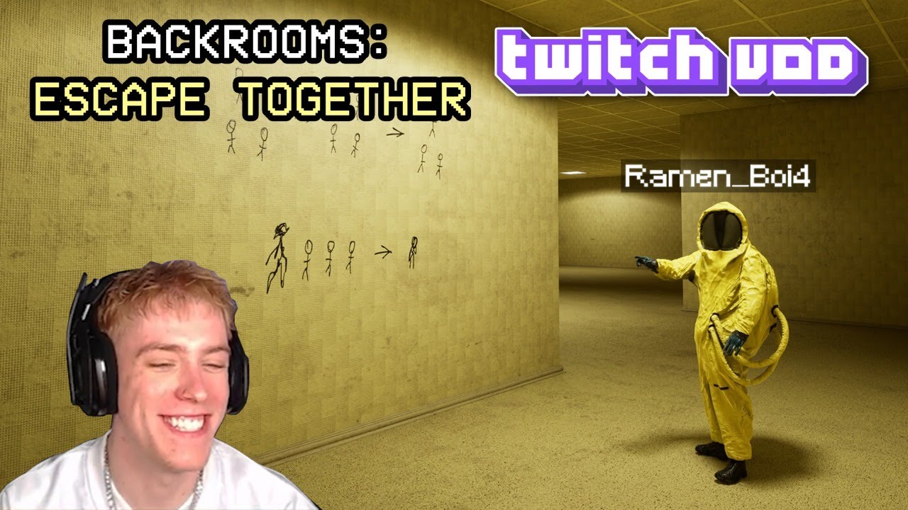 Backrooms: Escape Together  | Twitch VOD (04 Jan 2026)