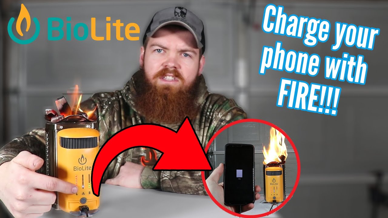 Can You Charge Your Phone With FIRE??? (BioLite CampStove 2)